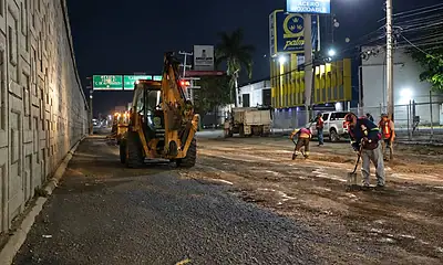 Tlaquepaque interviene lateral de Lázaro Cárdenas entre Fuelle y Oleoducto