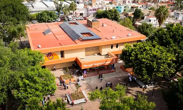 Mercado municipal rehabilitado por el Gobierno de Zapopan