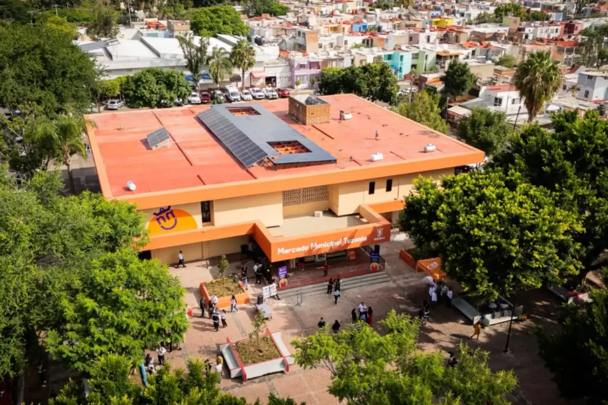 Mercado municipal rehabilitado por el Gobierno de Zapopan