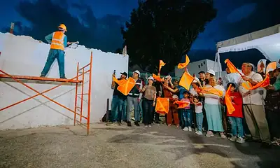 Vero Delgadillo arranca obras en Tetlán ; se renovarán 37 calles, 6 parques y el corredor Gigantes