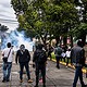 Manifestación por agua limpia frente a Casa Jalisco que motivó nuevas medidas cautelares de la CEDHJ
