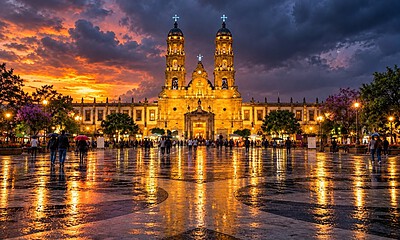 Huracán Simón provoca lluvias en Jalisco y mantiene condiciones para precipitaciones en Guadalajara.