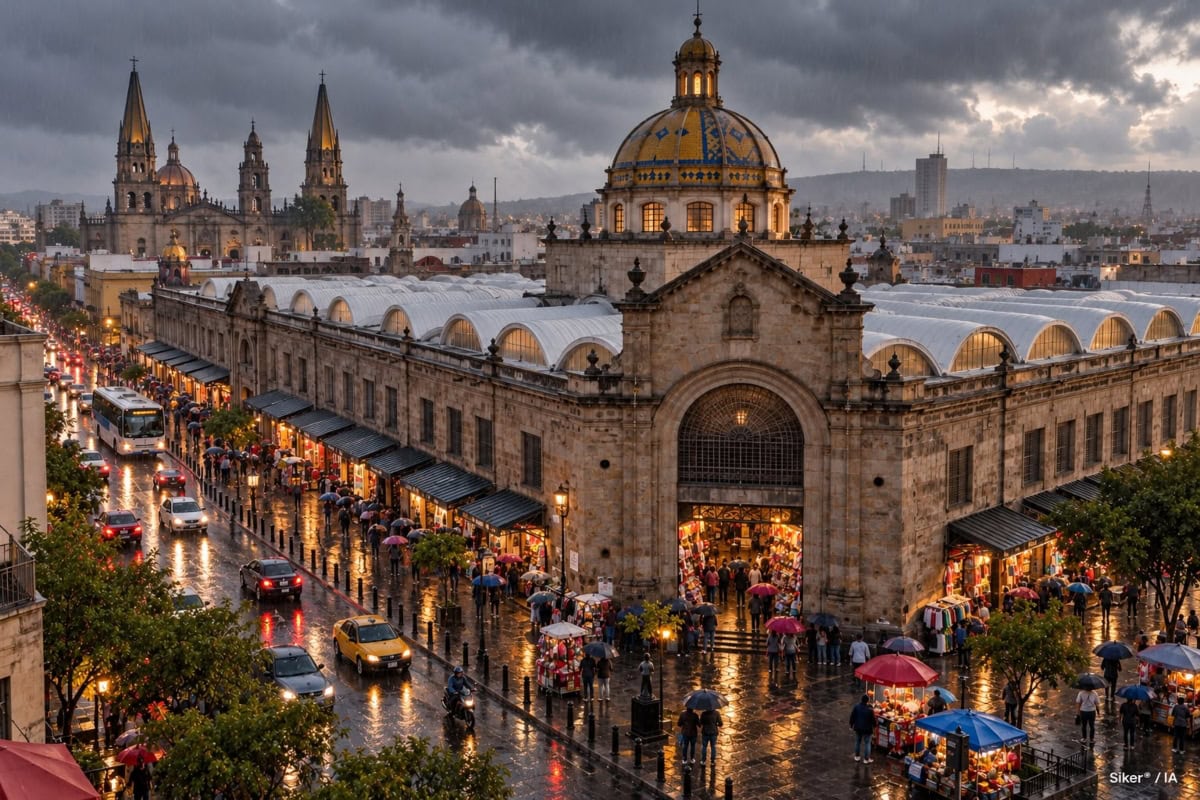 Pronóstico del clima HOY en Guadalajara con temperaturas de hasta 23 grados y posibilidad de lluvia.