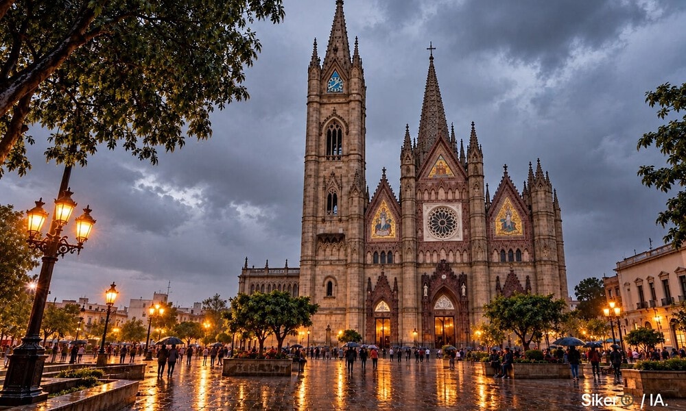 Pronóstico del clima HOY en Guadalajara con posibilidad de lluvia este lunes 26 de octubre.