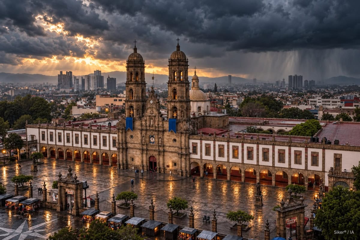 Pronóstico del clima HOY en Guadalajara con posibilidad de tormentas y huracán Trudy categoría 3.