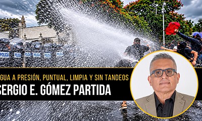Agua a presión, puntual, limpia y sin tandeos