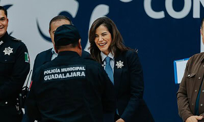 Policías de Guadalajara reciben condecoraciones por años de servicio y méritos