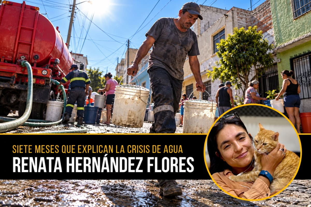 Crisis de agua en la ZMG durante 2026, marcada por problemas de abastecimiento y protestas ciudadanas en Guadalajara.