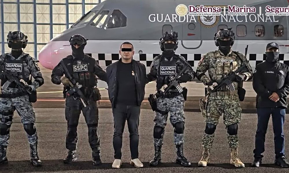Detención en Zapopan de Iván N, alias El Tanque, presunto operador regional del CJNG