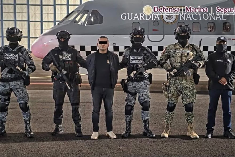 Detención en Zapopan de Iván N, alias El Tanque, presunto operador regional del CJNG