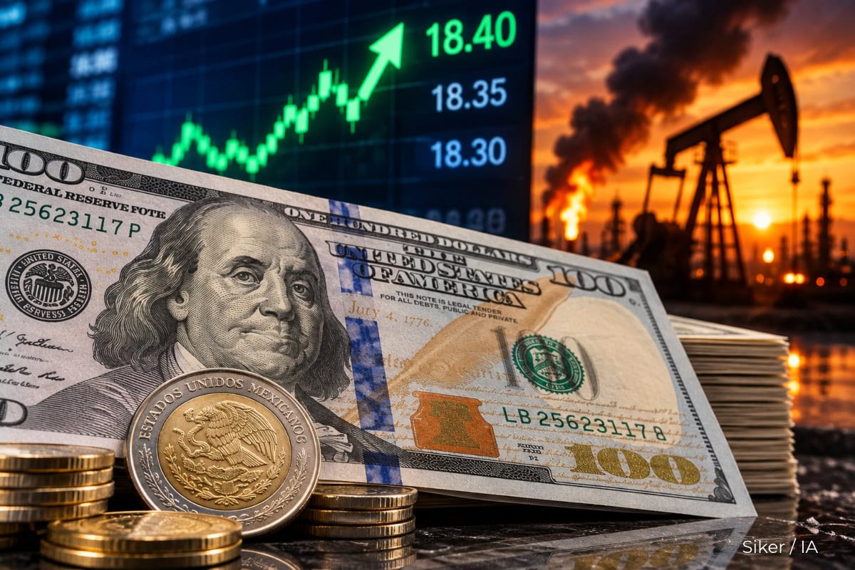 Precio del dólar HOY lunes 12 de octubre de 2026 frente al peso mexicano.