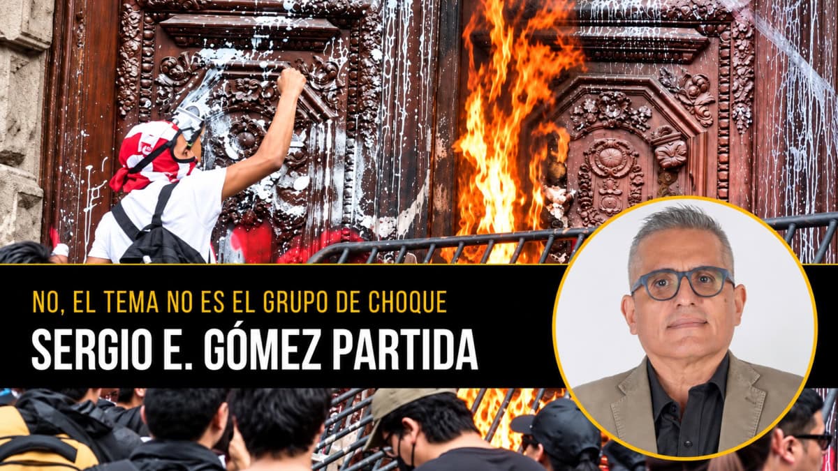 Al Gobernador Pablo Lemus le metieron, en la casa que le prestamos un rato, una pipa, una manguera y gas lacrimógeno.