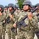Militares de Estados Unidos desplegados en la frontera con México
