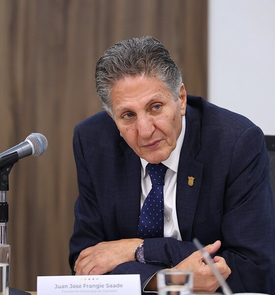 Juan José Frangie Saade, alcalde de Zapopan, habla sobre la crisis del agua y la necesidad de modernizar el Siapa.