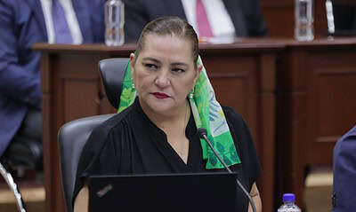 Comunicado oficial del INE número 460 que anuncia la renuncia de Guadalupe Taddei