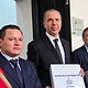 Carlos Arias Madrid y Luis García Sotelo presentan ante el Congreso de Jalisco el paquete económico 2027, por 193 mil 640 millones de pesos.