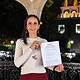 Laura Imelda Pérez, presidenta municipal de San Pedro Tlaquepaque, anuncia su registro en el proceso interno de Morena rumbo a las elecciones de 2027.