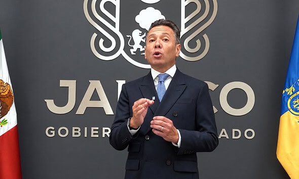 Pablo Lemus presenta proyecto hídrico de 18 mil mdp para mejorar el agua de Guadalajara.