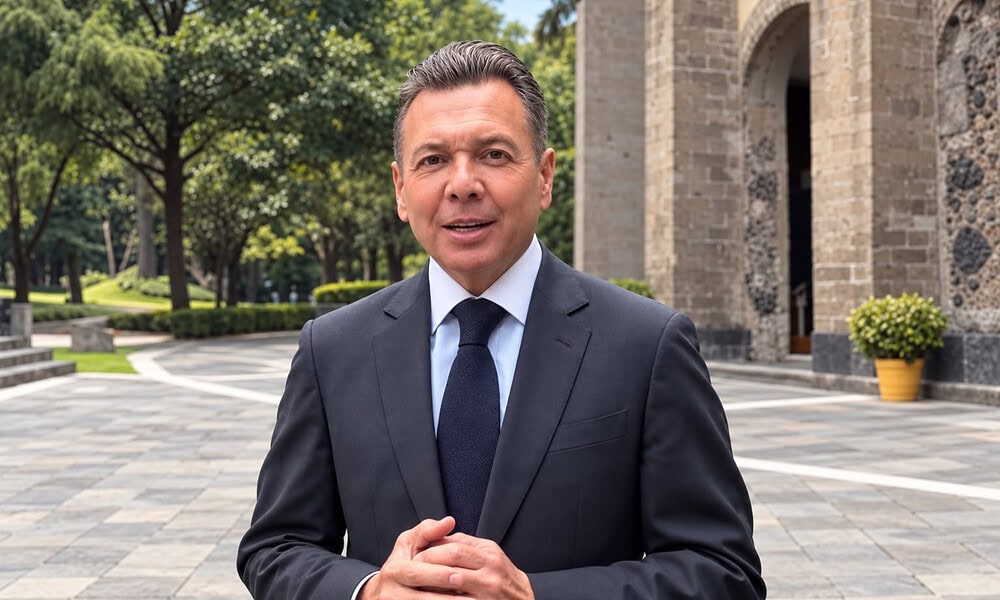 Gobernador Pablo Lemus durante un mensaje sobre la inversión de hasta 12 mil millones de pesos en obras de potabilización y saneamiento en Jalisco.