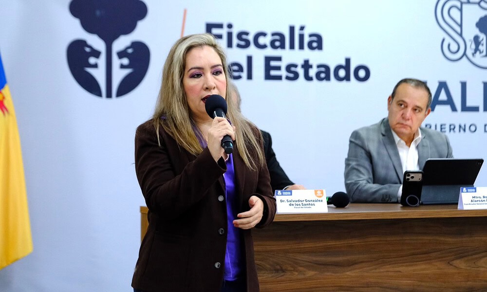 Blanca Jacqueline Trujillo Cuevas, vicefiscal especial en Personas Desaparecidas de Jalisco, presenta balance de 95 localizaciones en otras entidades del país durante 2026.