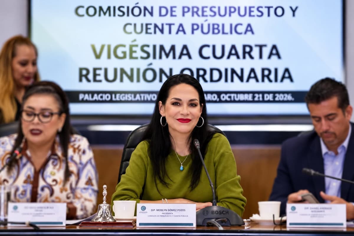 Mery Pozos, presidenta de la Comisión de Presupuesto y Cuenta Pública de la Cámara de Diputados.
