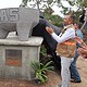 Molcajete monumental develado en San Lucas Evangelista, Tlajomulco, en reconocimiento a su tradición artesanal.