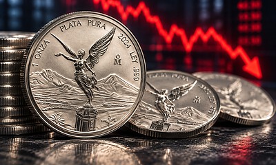 Onza de plata Libertad HOY cae 46 pesos este miércoles 14 de octubre de 2026