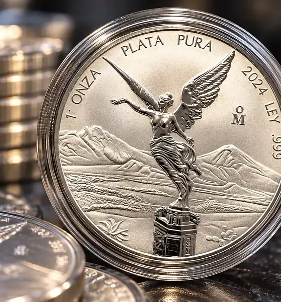 Precio de la onza de plata Libertad HOY jueves 1 de octubre de 2026