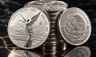 Onza de plata Libertad HOY cae nueve pesos este martes 6 de octubre de 2026
