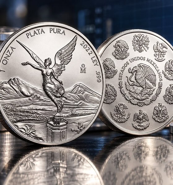 Onza de plata Libertad HOY rebota nueve pesos este miércoles 21 de octubre de 2026