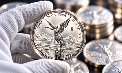Onza de plata Libertad HOY viernes 16 de octubre de 2026