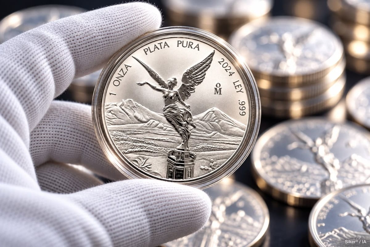Onza de plata Libertad HOY viernes 16 de octubre de 2026