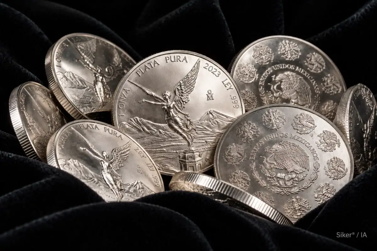Precio de la onza de plata Libertad HOY viernes 2 de octubre de 2026