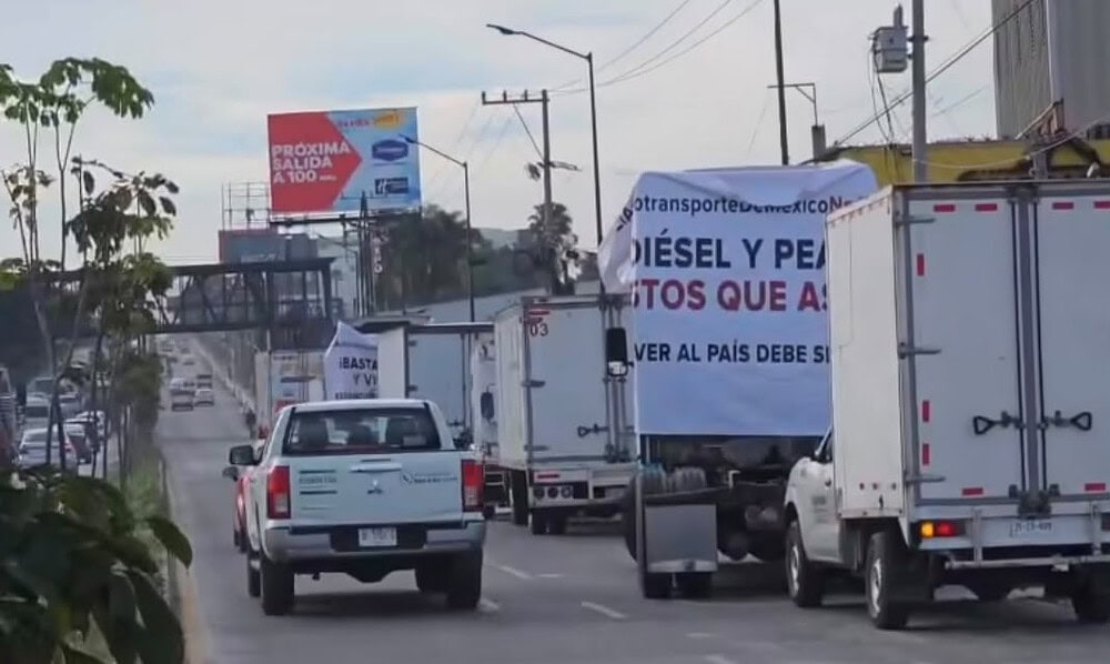Paro de transportistas en Jalisco: puntos afectados hoy
