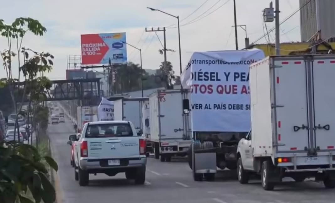 Paro de transportistas en Jalisco: puntos afectados hoy