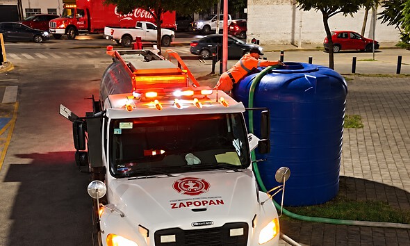 Zapopan implementará un operativo con 45 pipas y 100 cisternas comunitarias para apoyar a 211 colonias durante la rotación del servicio de agua.