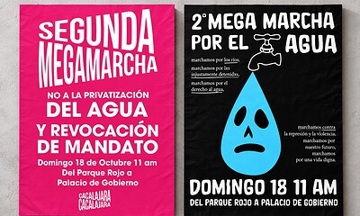 Convocatoria a Segunda Mega Marcha por el Agua en Jalisco para el 18 de octubre de 2026