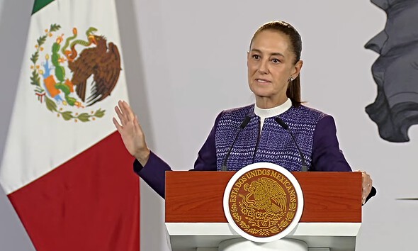 Claudia Sheinbaum pide explicaciones por actuación policial durante marcha del agua en Guadalajara.