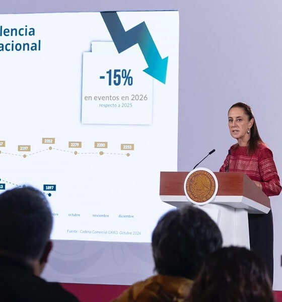 Presidenta Claudia Sheinbaum presenta balance de seguridad y anuncia seis nuevos centros penitenciarios