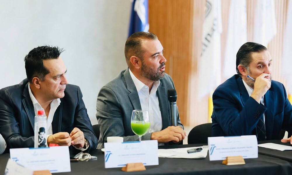 Gerardo Quirino Velázquez presenta balance de inversión y obras de Tlajomulco ante industriales