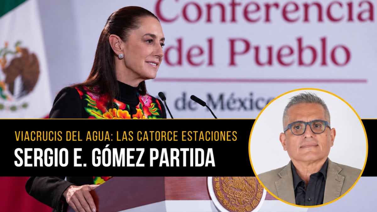 imagen ilustrativa del viacrucis del agua en Guadalajara, una crisis de contaminación, fugas y cuestionamientos al Siapa y al acueducto de Chapala.
